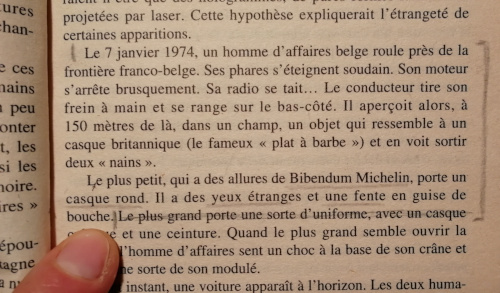 "Contacts avec les Extraterrestres", p.23